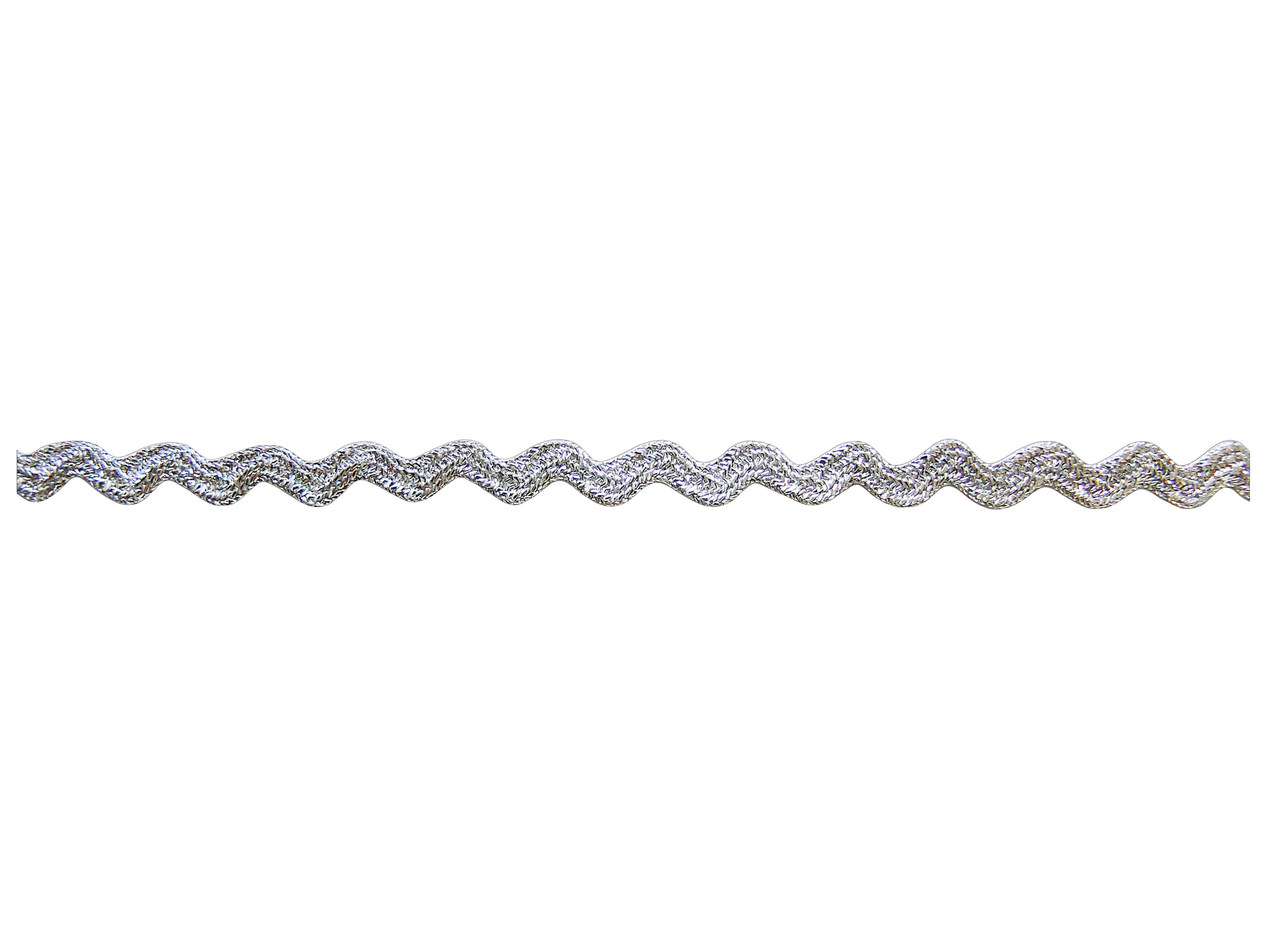 Stainless steel hollow braided film yarn silver 3 mm Stainless steel hollow braided film yarn silver 3 mm