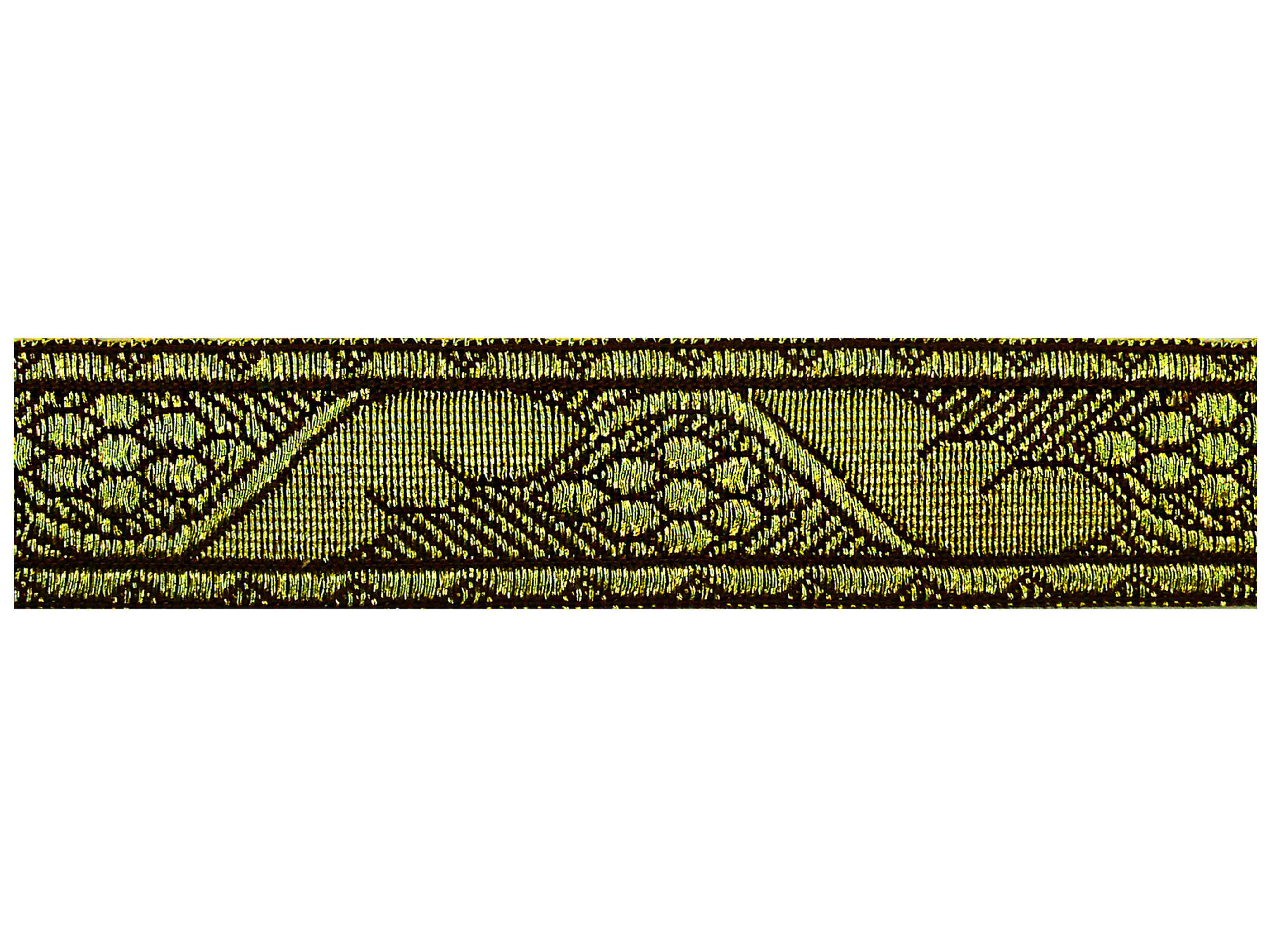 Bandresse avec motif de feuille 35 mm Bandresse avec motif de feuille 35 mm