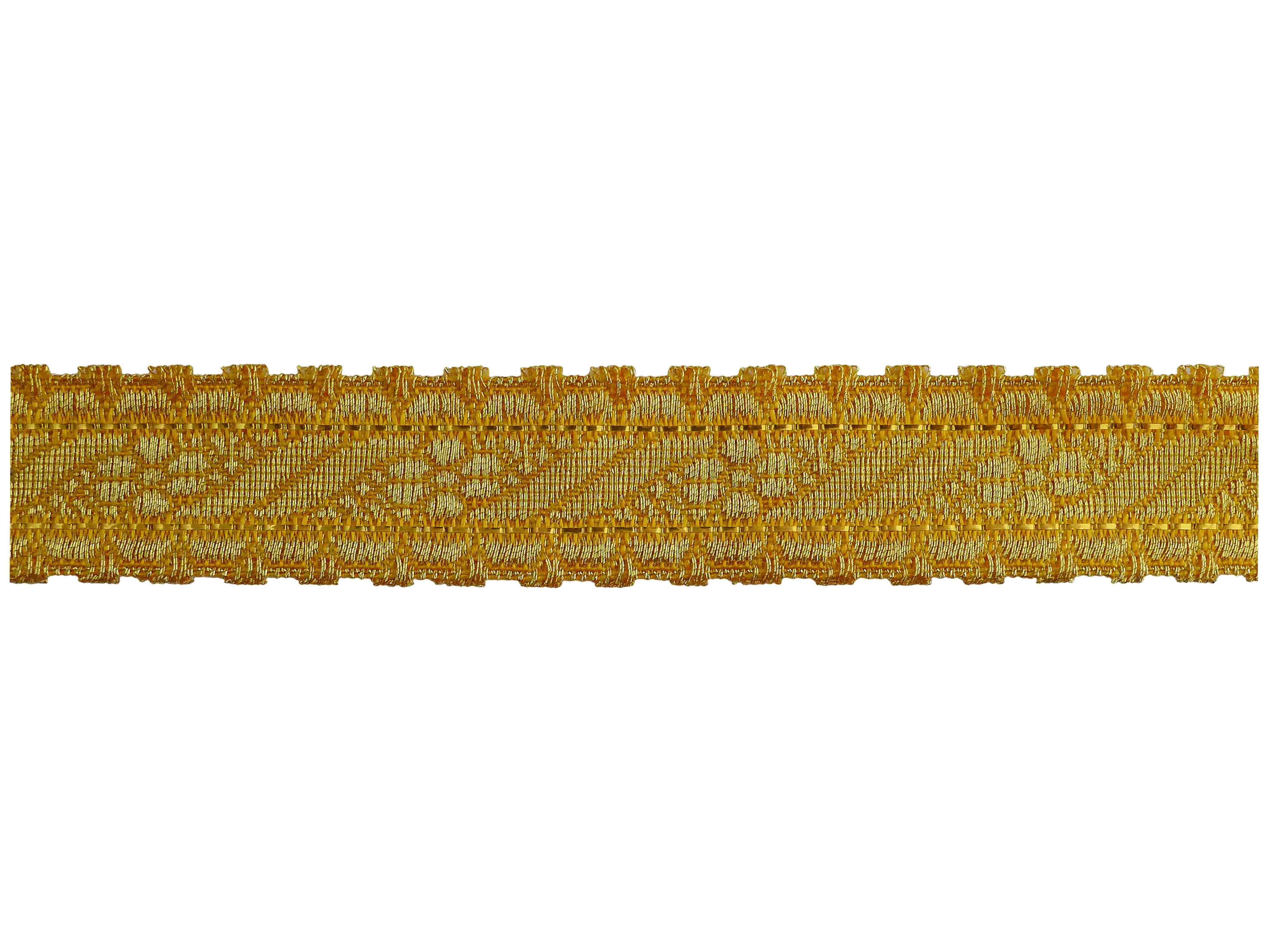 Bandtresse avec motif floral 28 mm Bandtresse avec motif floral 28 mm