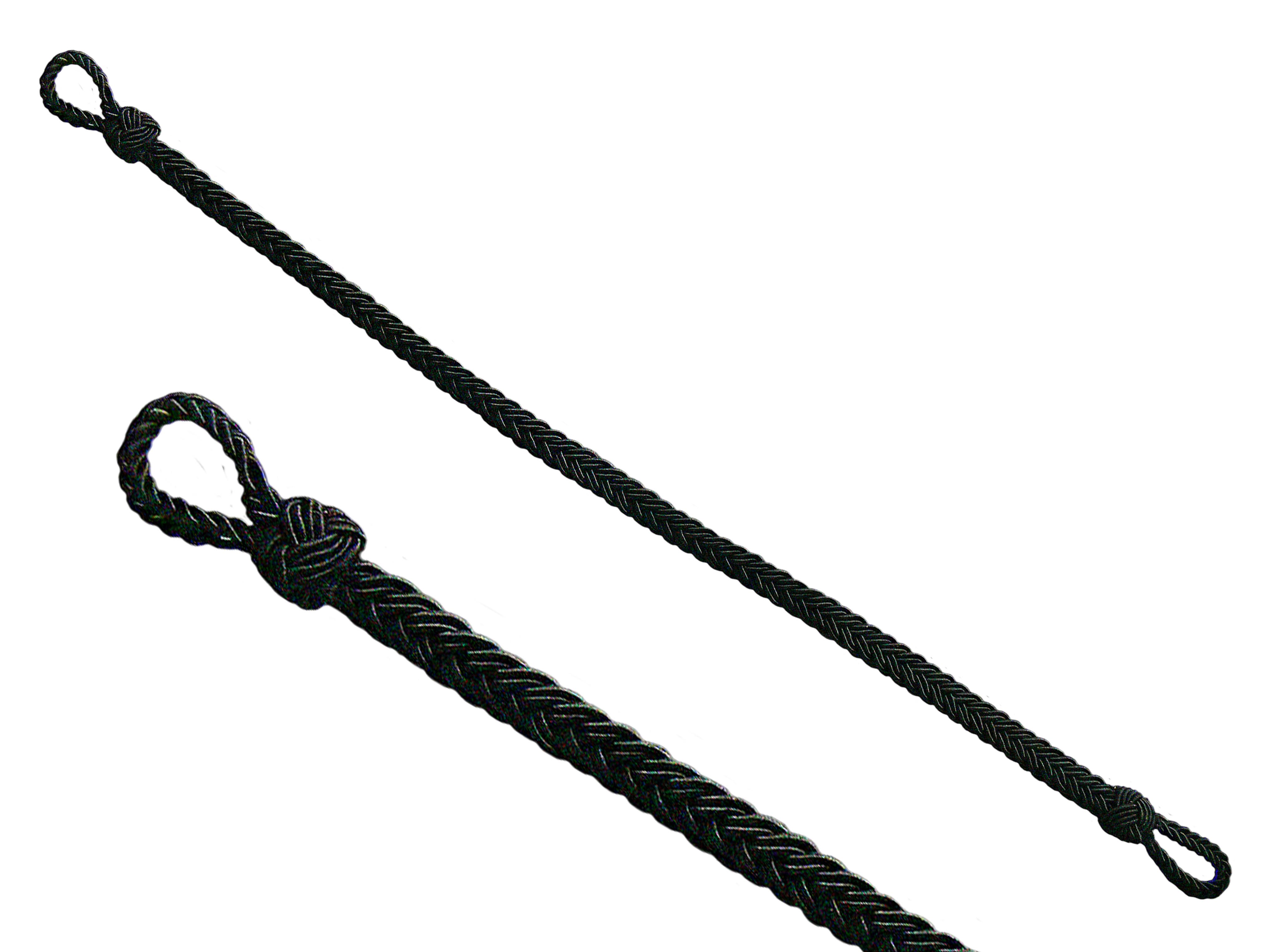 Tresse de bonnet 1-29-930-623-1254 bleu foncé Tresse de bonnet 1-29-930-623-1254 bleu foncé