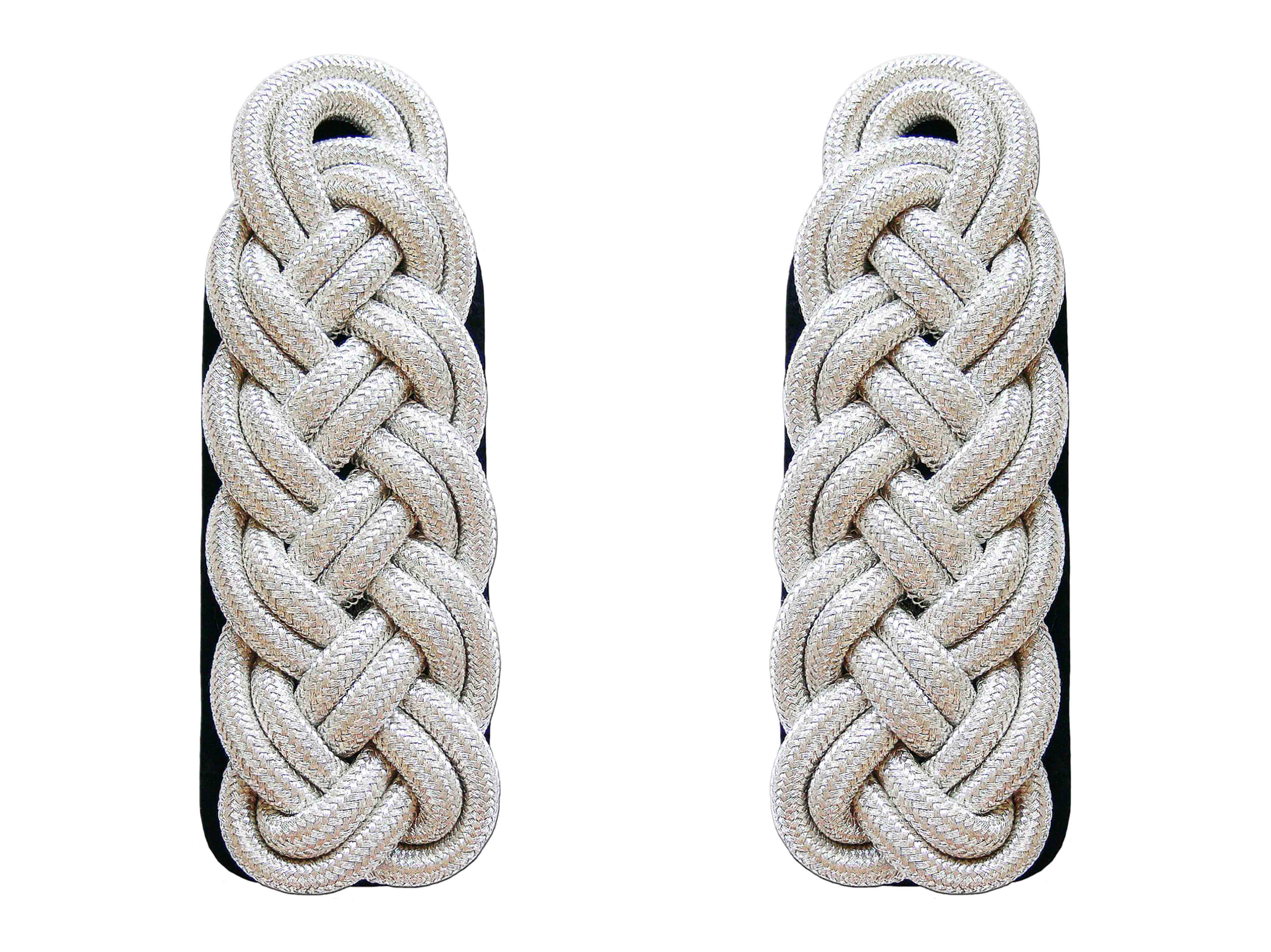 Major's chevron, silver on black felt 1-42-020-830-4400-0115 Major's chevron, silver on black felt 1-42-020-830-4400-0115