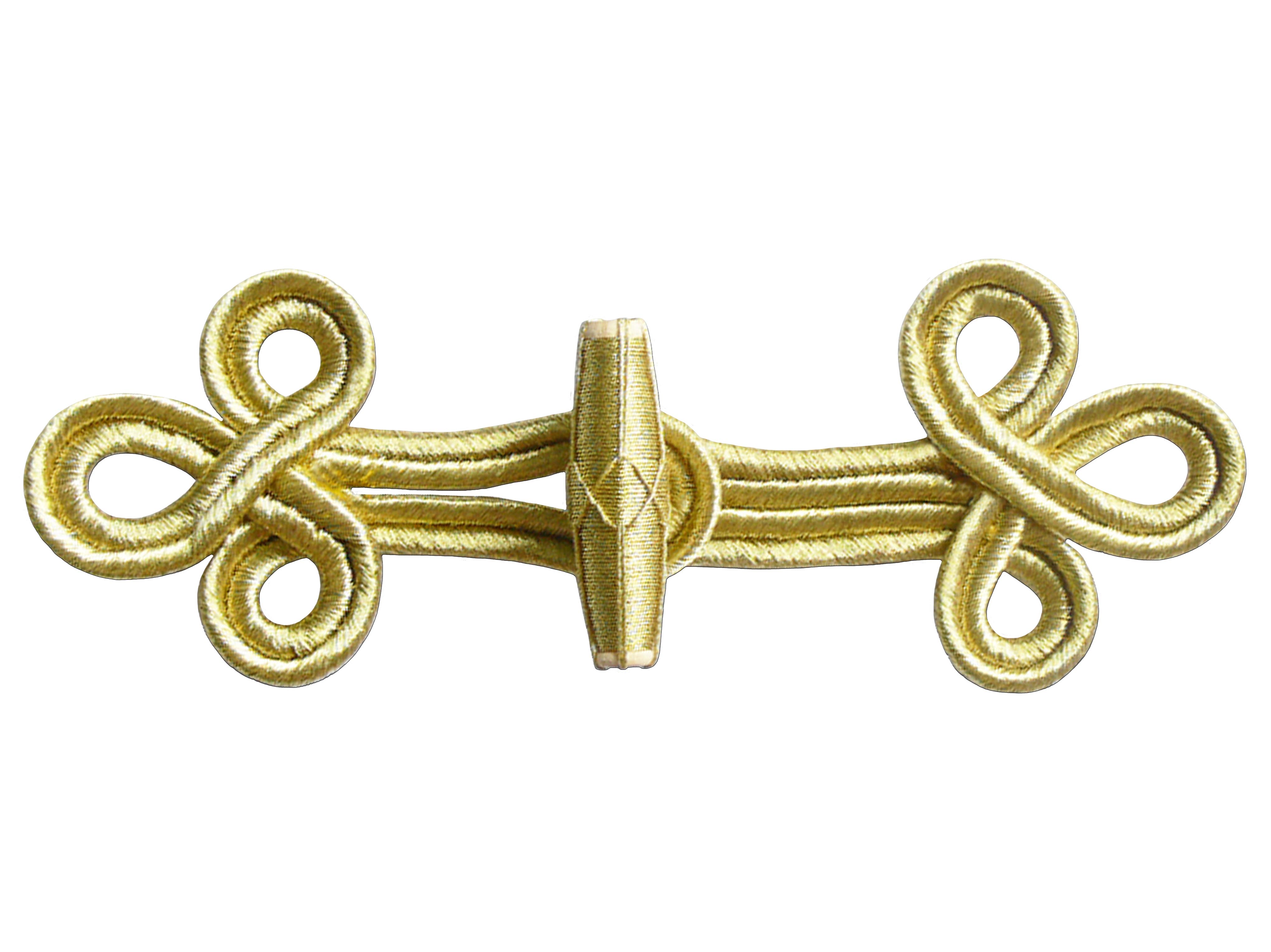 Laçage hussard 1-51-010-600-9300 métal doré Laçage hussard 1-51-010-600-9300 métal doré