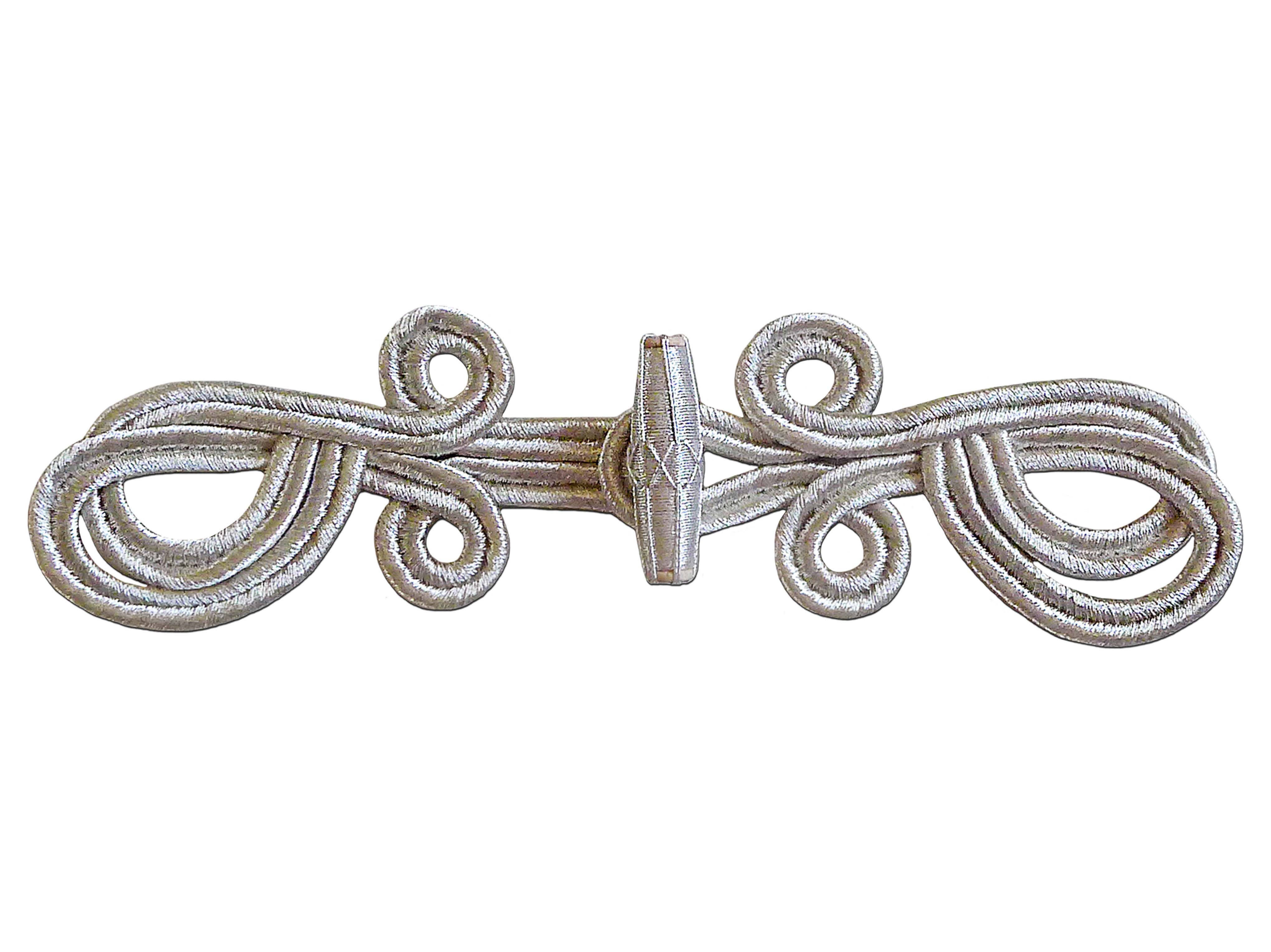 Lacets de hussard 1-51-020-600-4300 toile d'araignée de couleur bronze Lacets de hussard 1-51-020-600-4300 toile d'araignée de couleur bronze