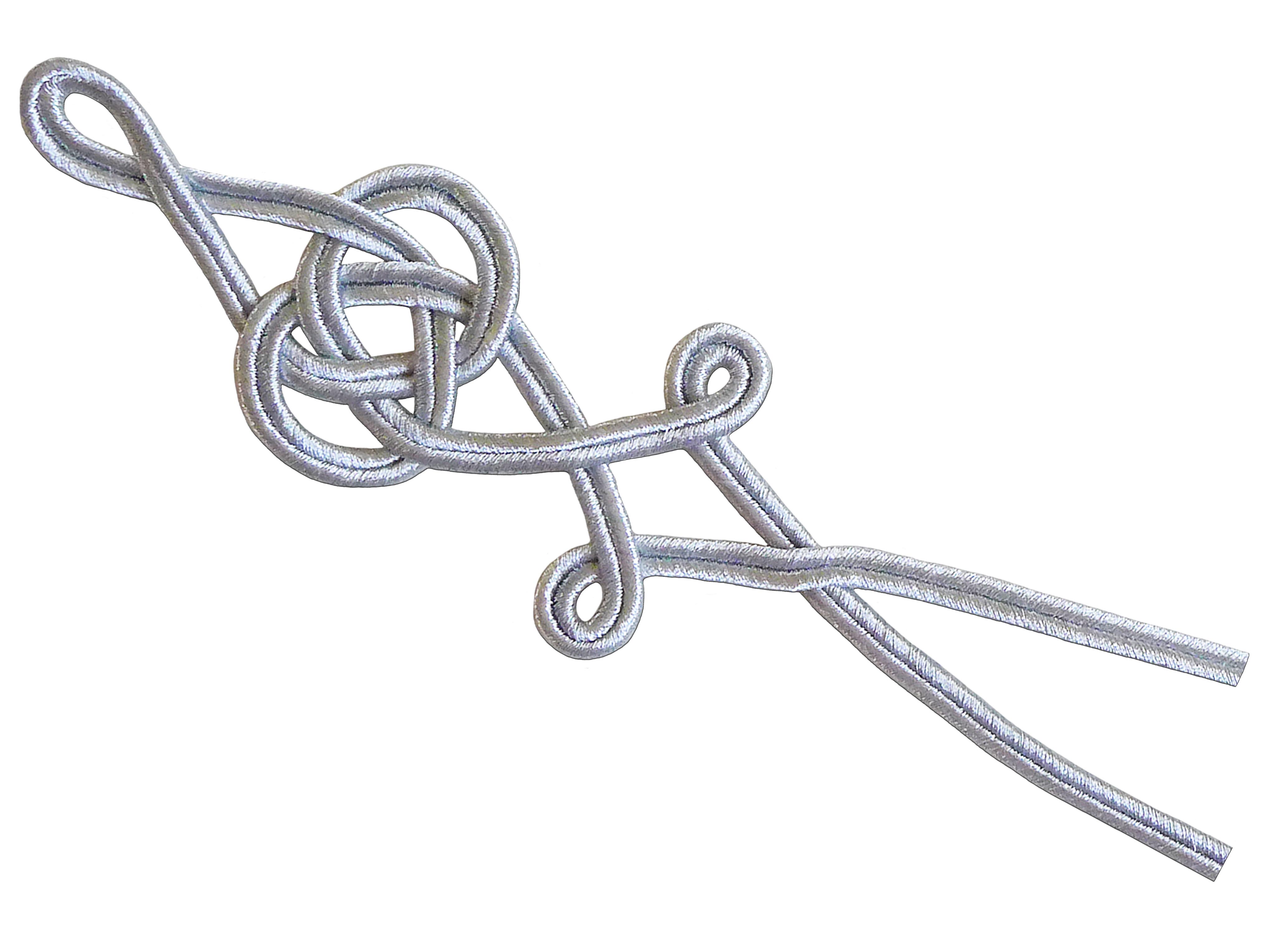 Laçage des hussards 1-51-200-600-4300 toile de fólie de couleur bronze Laçage des hussards 1-51-200-600-4300 toile de fólie de couleur bronze